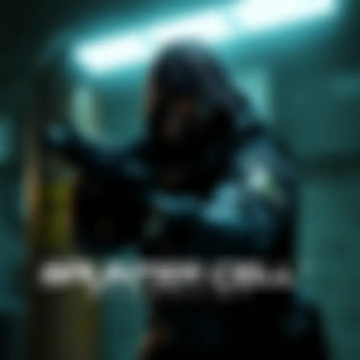 A player executing stealth tactics in Splinter Cell: Blacklist, showcasing action and strategy elements in a dimly lit environment.