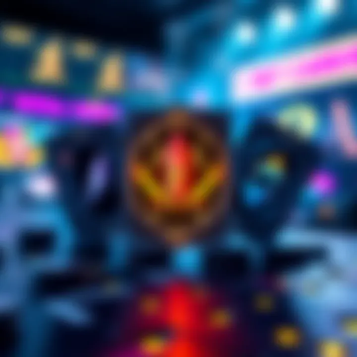 A game screen showing split cards with vibrant designs, highlighting their strategic value in gameplay.