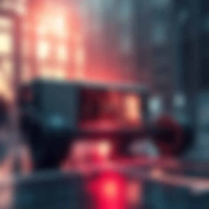 A visual representation of the Split Asunderer 3000 in a modern setting, showing its features and design elements that illustrate its importance in various fields.