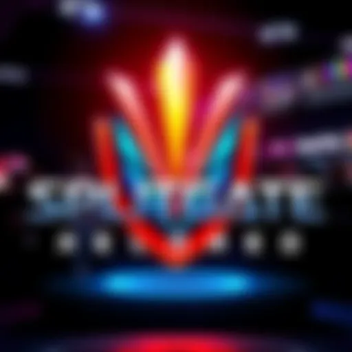 Logo of SPLITGATE: Arena Reloaded showcasing vibrant colors and design