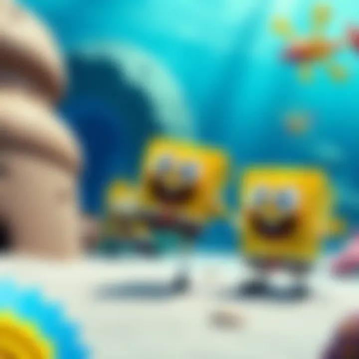 SpongeBob SquarePants and his friends exploring Bikini Bottom in the new game trailer