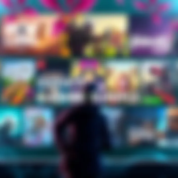 Display of various video game titles available in the Fanatical Spring Bundle, featuring vibrant colors and appealing graphics, showcasing Iron Lung and Anomaly Agent.