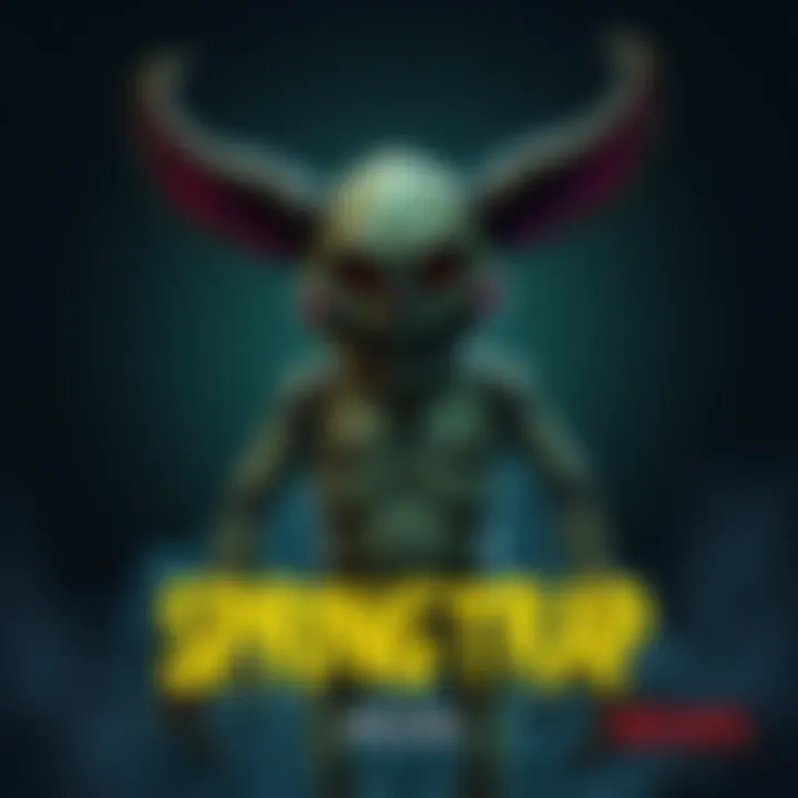 An eerie figure of Springtrap, a worn-down animatronic with a sinister smile, standing in a dark setting that hints at its disturbing past.