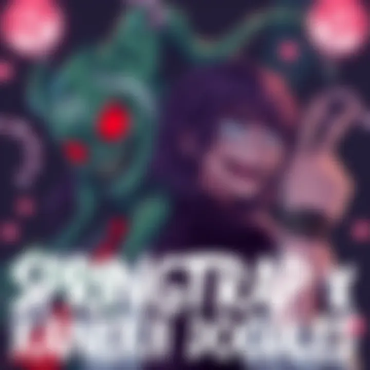 A collection of doodles featuring Springtrap and Kaneki, blending horror elements with anime style.