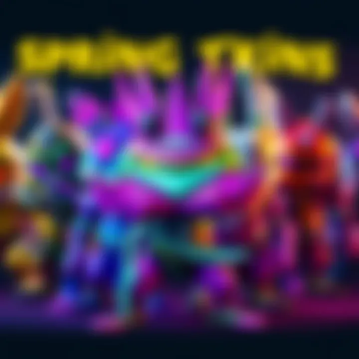 Variety of Springtrap skins showcased with unique designs in a colorful presentation