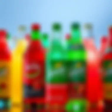A variety of colorful Sprite bottles showcasing popular flavors enjoyed by fans this spring