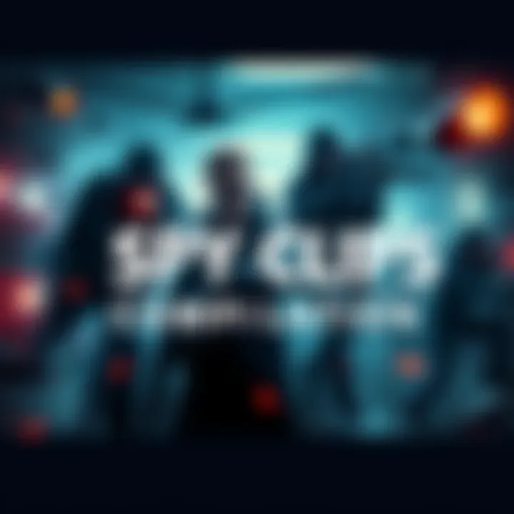 Spy Clips Compilation A compilation of top-ranked spy clips showing thrilling espionage moments, featuring various agents in action with high-tech gadgets and surveillance scenes.