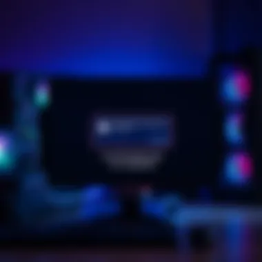 SSD Not Detected on Windows 11 A computer screen displaying an error message indicating that the Crucial MX500 SSD is not recognized, with a gaming PC in the background.