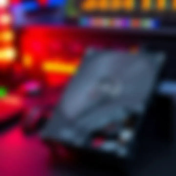 A side-by-side view of a solid state drive and a traditional hard drive, highlighting their differences in design and size.