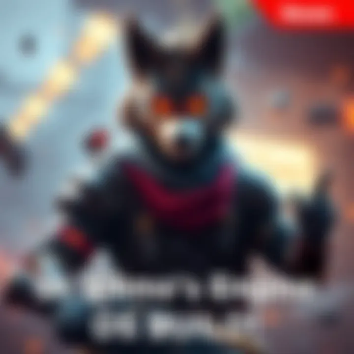 Character with Coyote Mask and Striker Set showcasing high damage output with St. Elmo's Engine