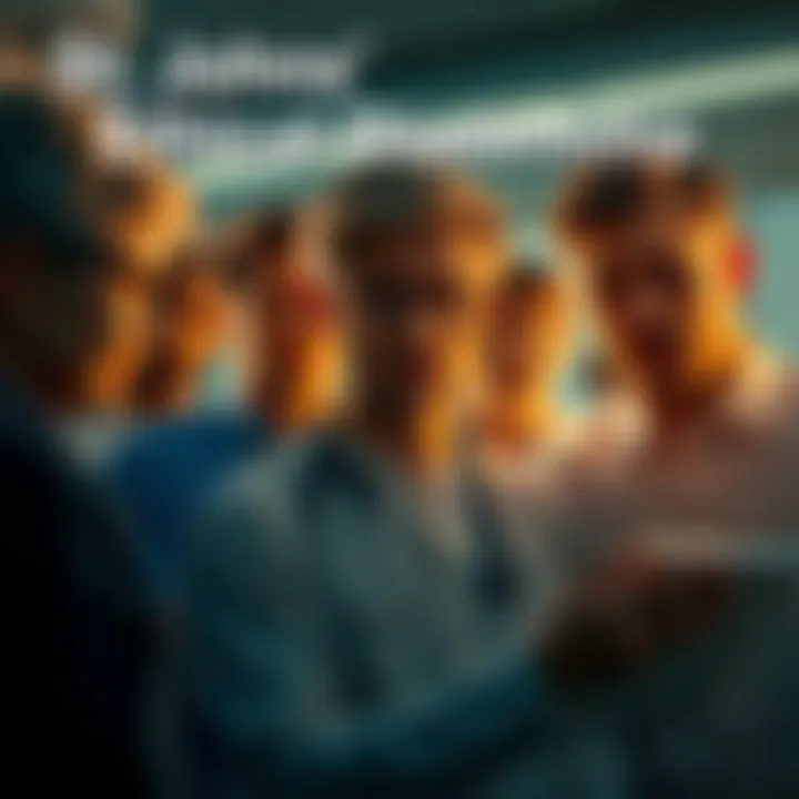 A group of people discussing controversial claims about targeting dying individuals with a worried expression, highlighting ethical concerns.