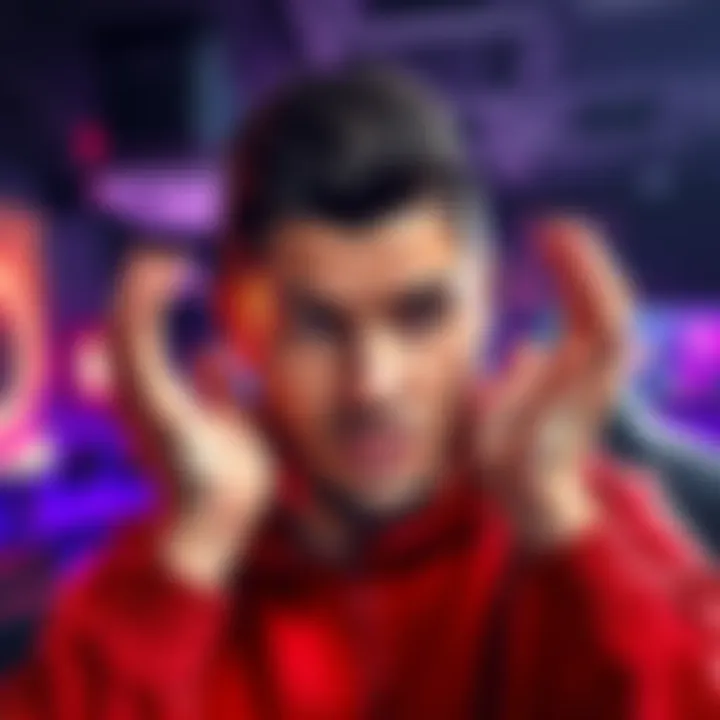 StableRonaldo expressing disappointment about Twitch's revenue change with a gaming setup in the background