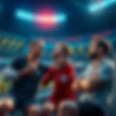 Players expressing frustration over stadium matchmaking system in a sports setting