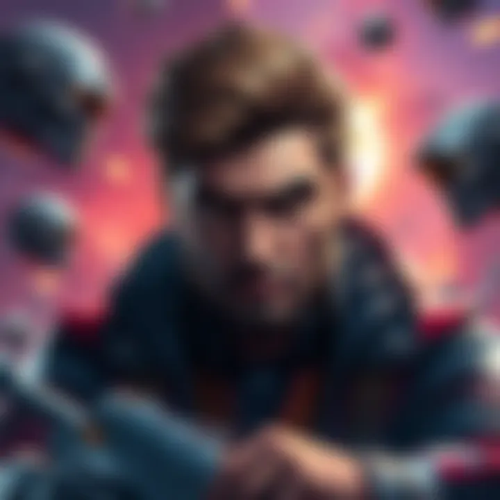 An image of a character resembling Star-Lord looking bored and frustrated, surrounded by game elements depicting slow gameplay.