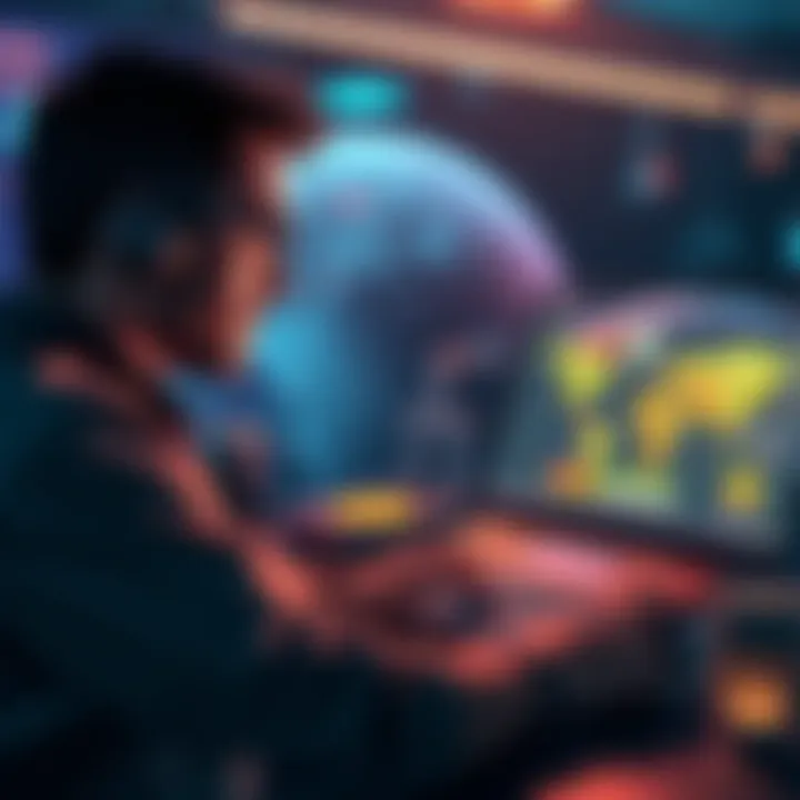 Early backer checking Star Citizen's development roadmap on a computer, pondering the game’s progress after a long break.