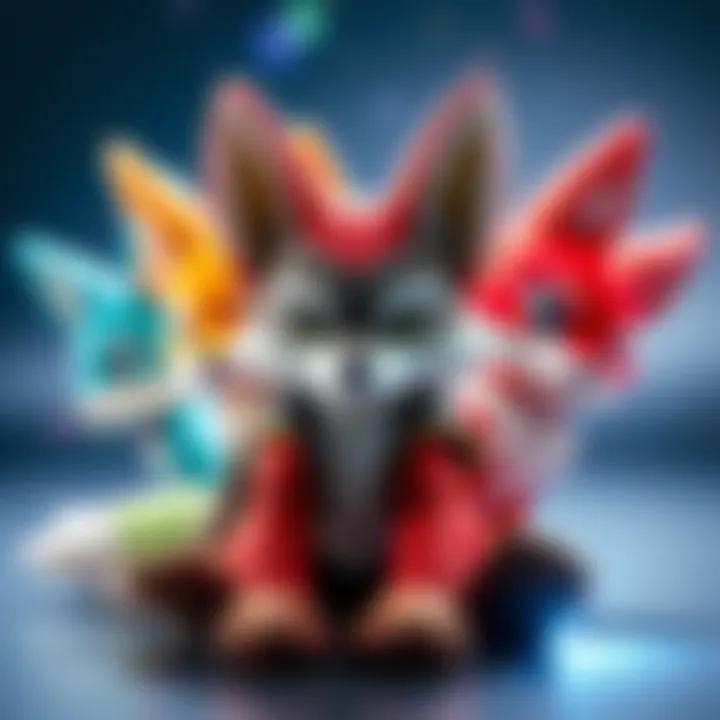 New Star Fox Plushies Collection of new plush toys featuring beloved Star Fox characters in vibrant colors and detailed designs