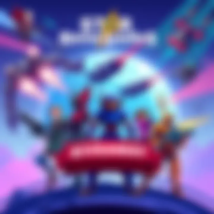 A vibrant illustration of pixel art characters from Star Renegades featuring mechs and sci-fi elements with a giveaway banner