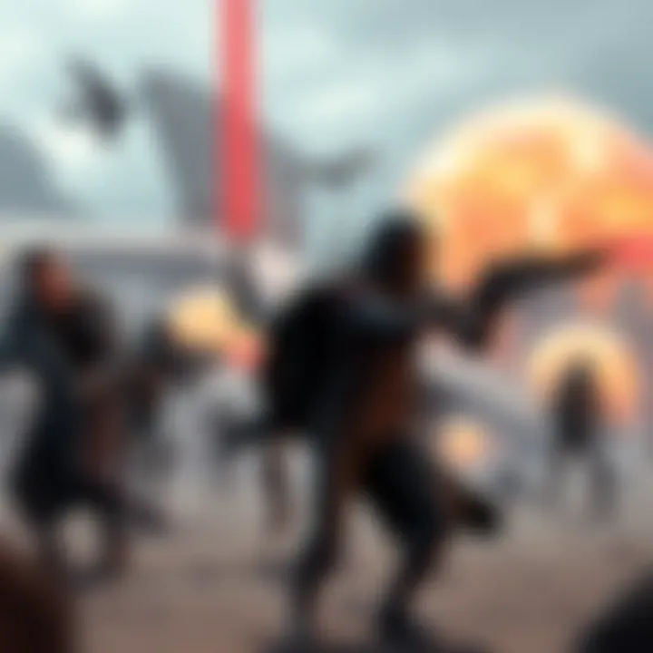 Gameplay scene from Star Wars Zero Company showing characters in action and combat