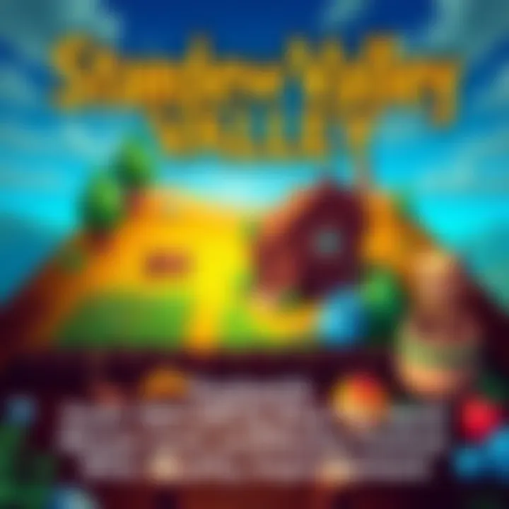 Stardew Valley Patch Announcement Graphic showing Stardew Valley patch notes with a crafting bug fix and mouse control improvements