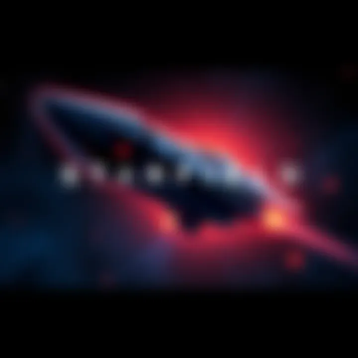 An illustration showing a futuristic spaceship against a starry background, symbolizing the upcoming Starfield update and PS5 port.