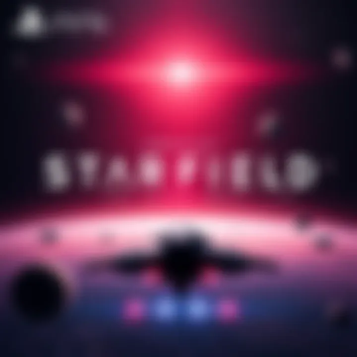 Starfield Game Cover Cover of Starfield featuring a space scene with a spaceship and planets