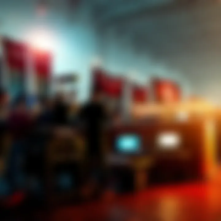 Fans celebrating the 5th anniversary of State of Decay 3 with banners and gaming setups at a gathering