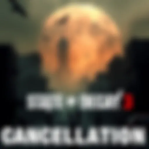 A digital art piece showing a dark, abandoned cityscape with hints of zombies lurking, symbolizing the uncertain future of State of Decay 3.