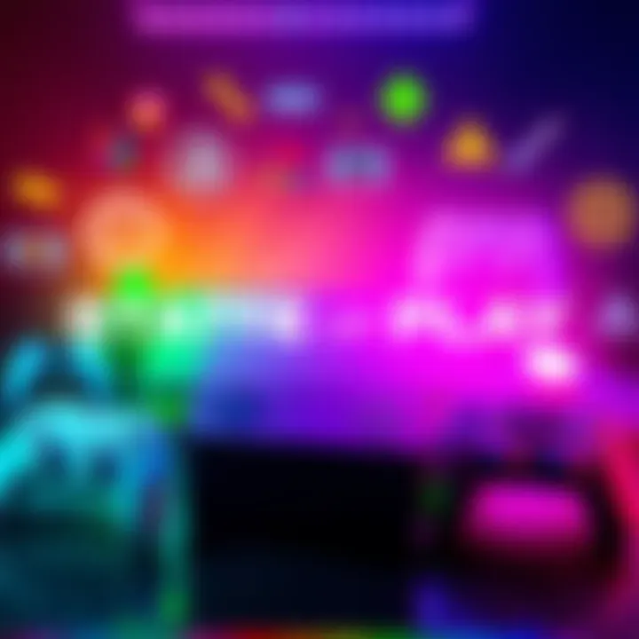 State of Play Announcement A colorful graphic featuring gaming icons and the text 'State of Play' with a backdrop of game controllers and consoles.