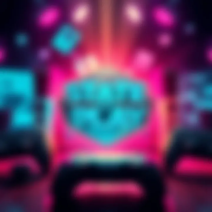 A vibrant graphic showcasing the State of Play logo with gaming elements like controllers and consoles in the background.