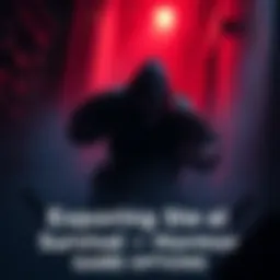 A character hiding in a shadowy environment, avoiding enemies and solving puzzles in a survival-horror game