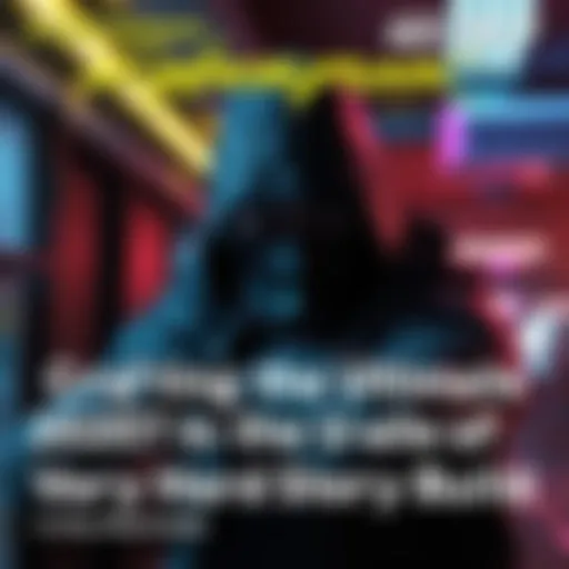 A character in Cyberpunk 2077 evading detection in a dark environment, showcasing techniques for stealth gameplay on Very Hard mode.