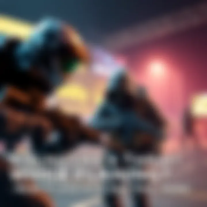 A gamer skillfully flanking an opponent in a video game, using cover and stealth to gain an advantage