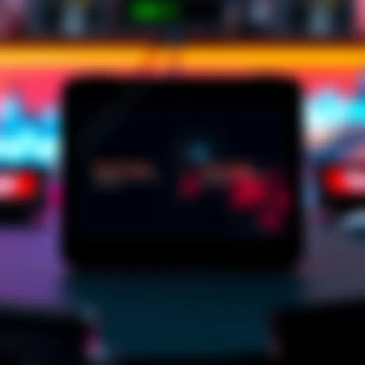 Close-up of a Steam Deck OLED display showing screen issues before and after applying fixes for Mura effect.
