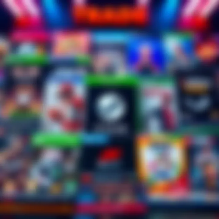 A collection of Steam game boxes ready for trading, showcasing popular titles from Fanatical and Humble Bundle.