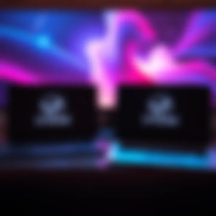 Two laptops showing the Steam logo on their screens, representing sharing a Steam account across devices