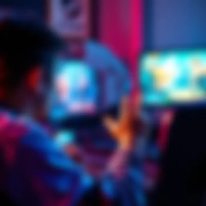A gamer frustrated by Steam achievements not registering, looking at a computer screen with a game open.