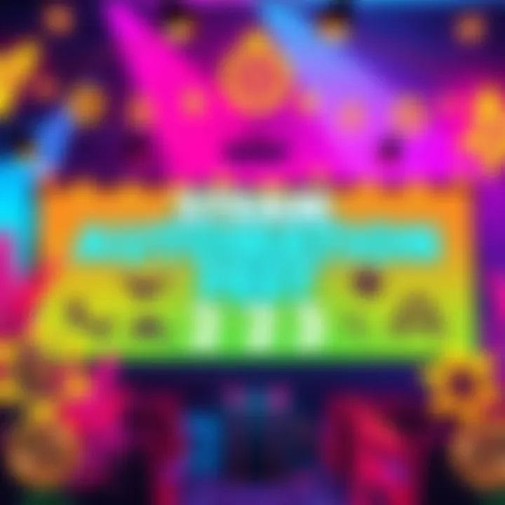 A colorful banner showcasing various games and challenges at Steam's Automation Fest 2025 with festive decorations