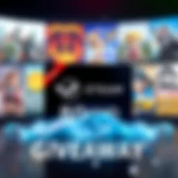 A digital Steam card worth 80HKD with game images in the background