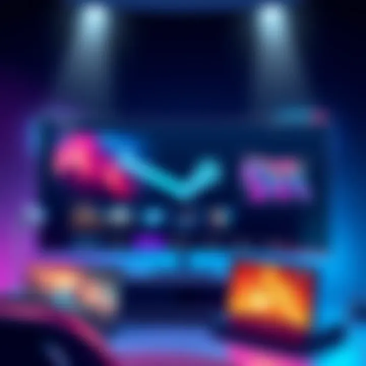 Illustration showing enhancements and new features from the Steam Client update