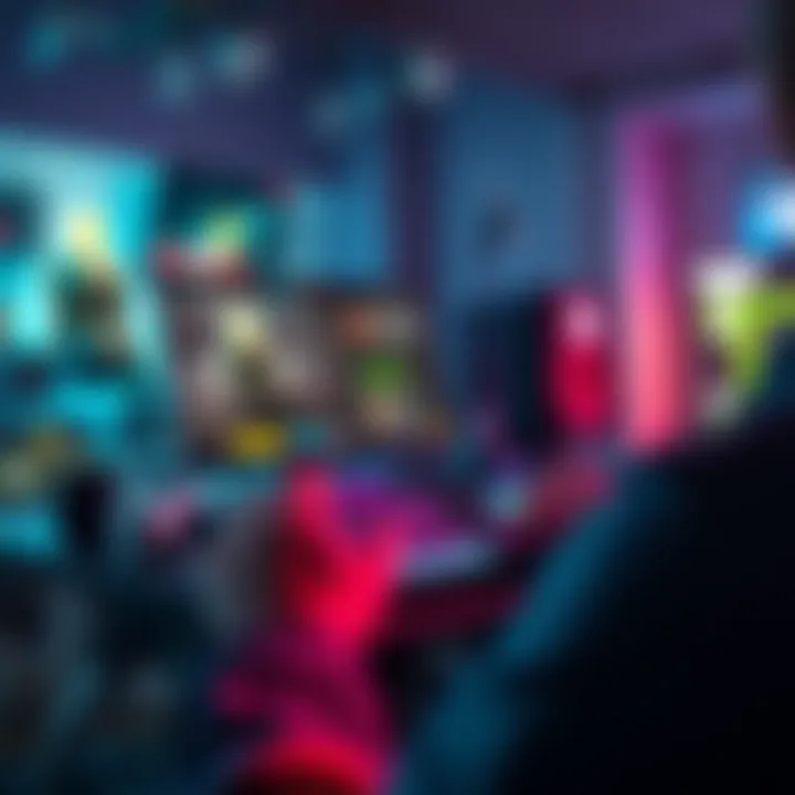 A person using a Steam Deck with BepInEx running, showing game mods in action.