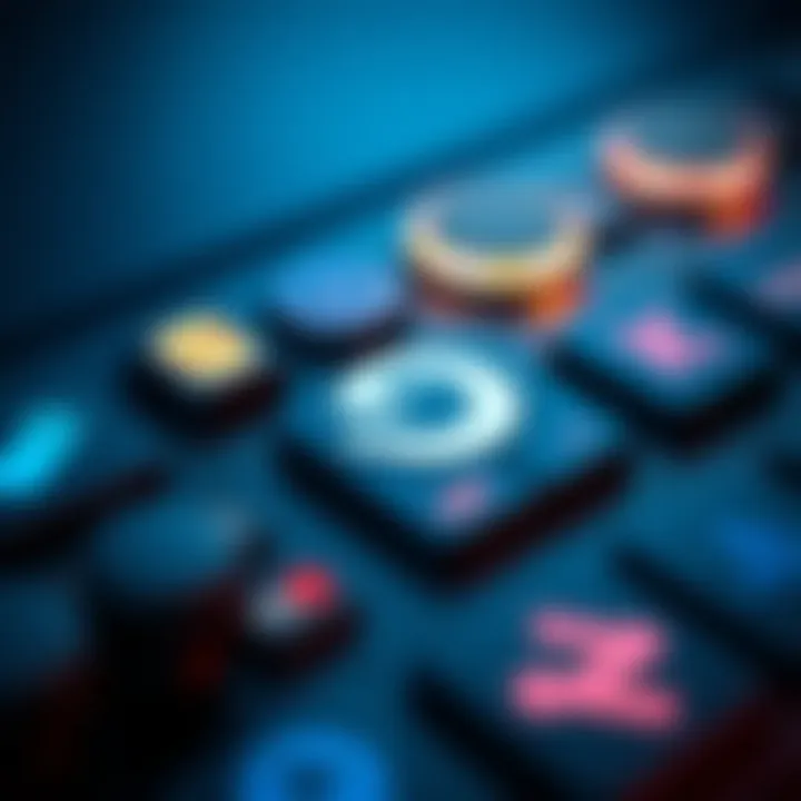 Steam Deck Buttons A close-up of the new Steam Deck buttons featuring designs inspired by Nintendo, Xbox, and PlayStation.