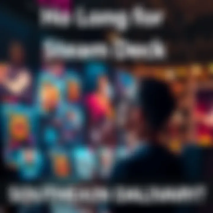 A person excitedly shares their Steam Deck order experience in a forum, looking for input on delivery times from others in Australia.