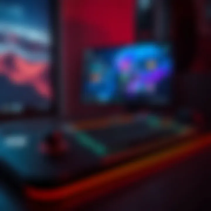 A Steam Deck device showing a screen with missing application icons on the taskbar