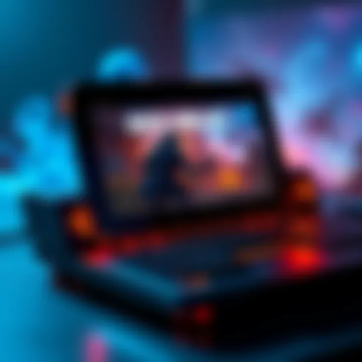 Steam Deck Performance A Steam Deck device showcasing a gaming scene from Where Winds Meet, highlighting performance optimization efforts.