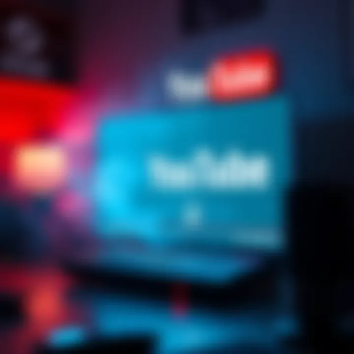 A Steam Deck experiencing glitches while streaming a YouTube video, showing pixelation and buffering issues on the screen.