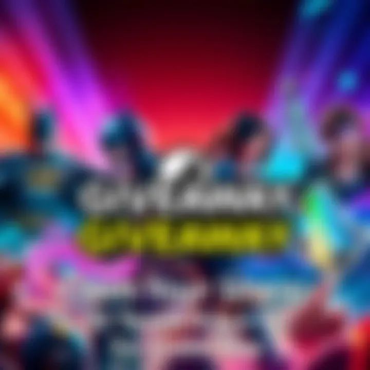 Steam Game Giveaway A colorful graphic showing popular games available in a giveaway, including characters from Batman and Tomb Raider, with a text overlay inviting comments for entries.