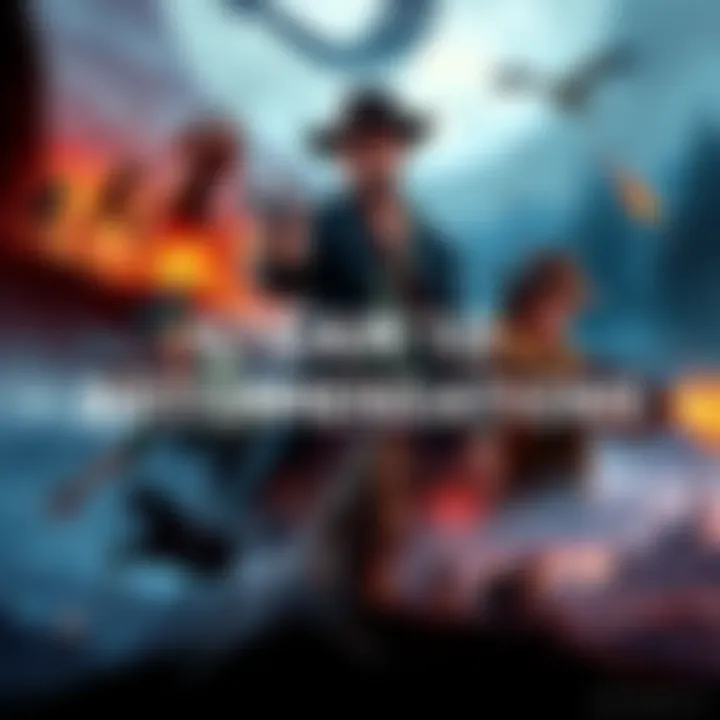 A collage of popular action and story-driven video game scenes, including characters from Red Dead Redemption and Baldur's Gate 3, showcasing their adventurous and dramatic moments.