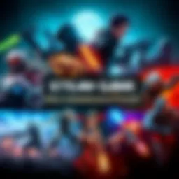 A collage showcasing popular action, survival, and hack & slash games on Steam with game covers and characters