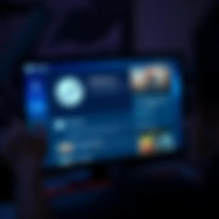 A computer screen displaying a Steam interface with a game update notification, showing mod issues and downgrade options
