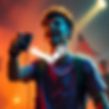 A joyful gamer holding a Steam logo, celebrating a positive gesture from the platform.